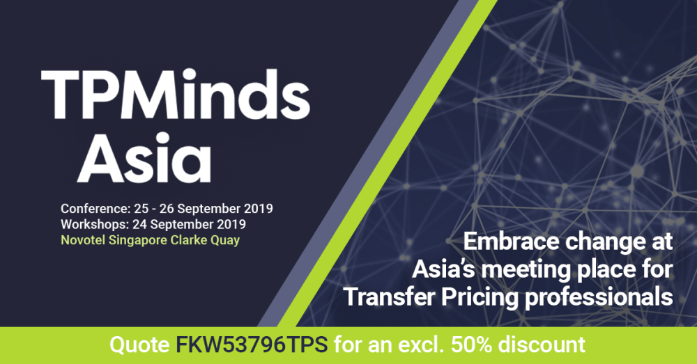 TPMinds Asia, Singapore, 24-26 September 2019